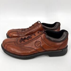 Ecco Mens Brown Leather Neoflexor Oxford Dress Shoes Euro Size 46 (12/12.5)